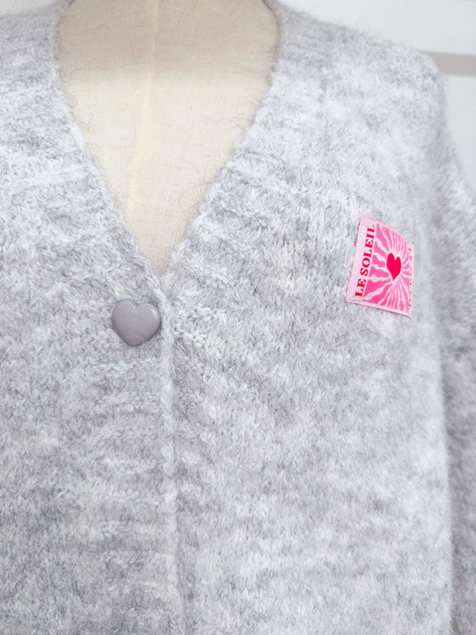 Gilet Soso mini gris