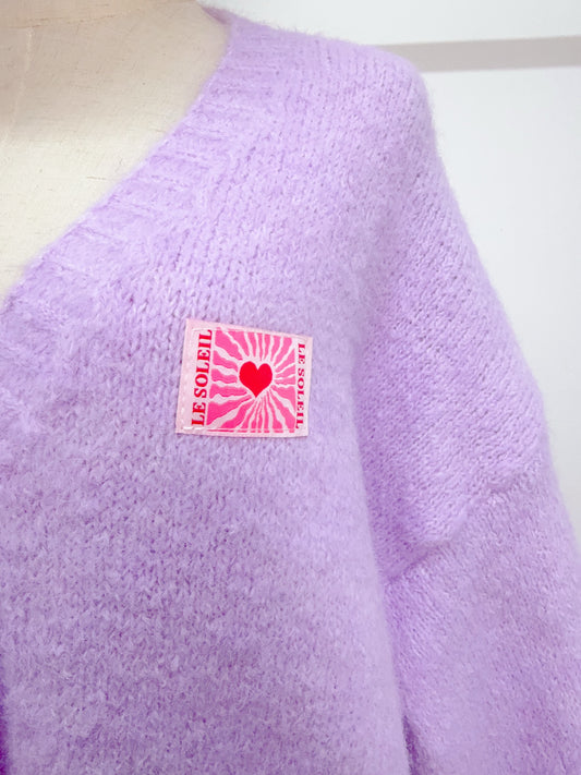 Gilet Soso mini lilas