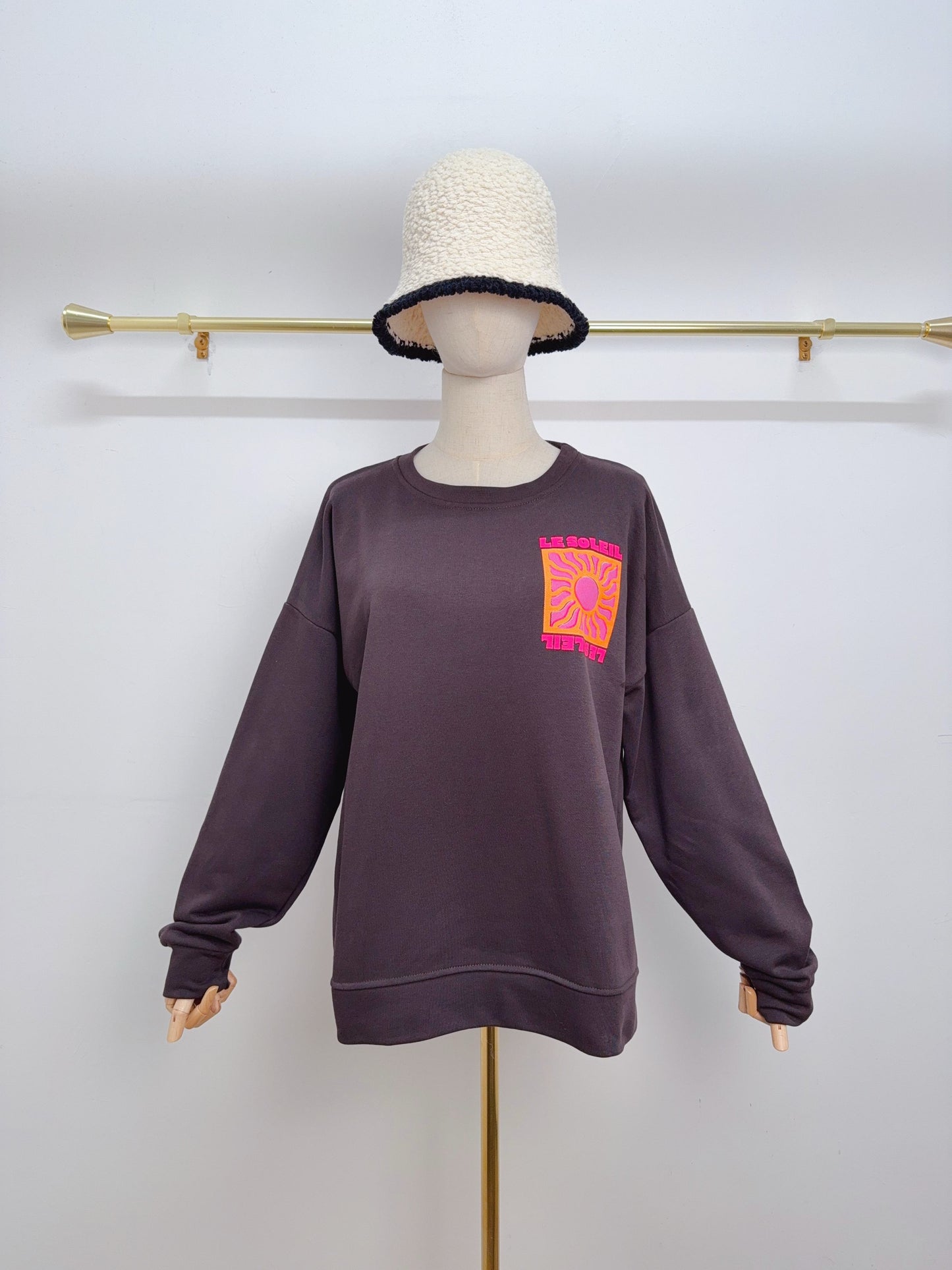 Sweat Soso marron