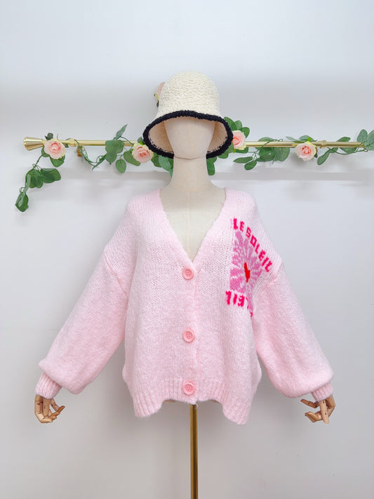 Gilet Soso rose