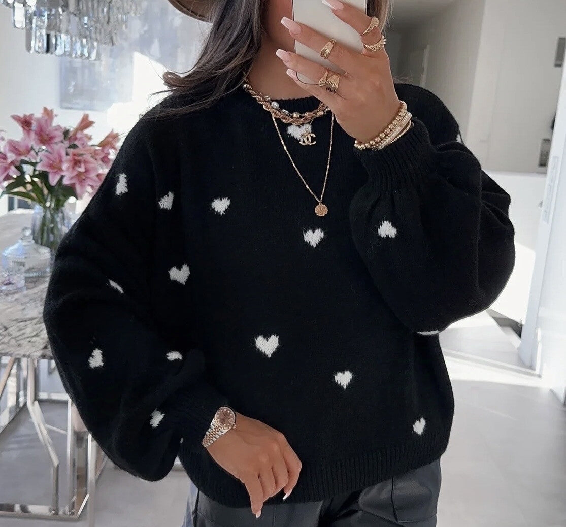 Pull Leslie noir