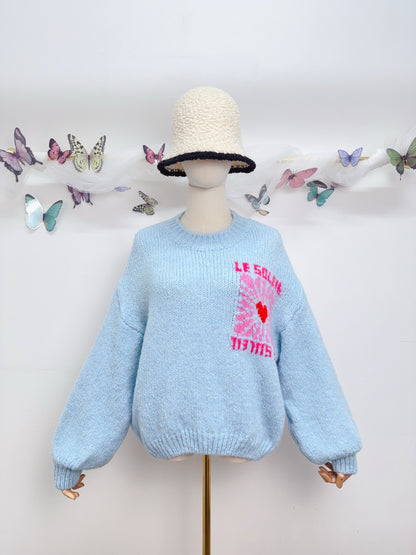 Pull Soso bleu ciel
