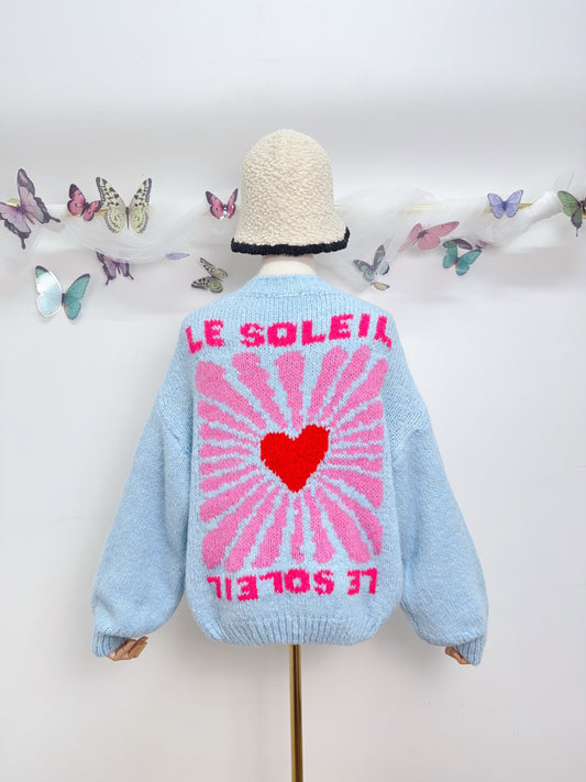 Pull Soso bleu ciel