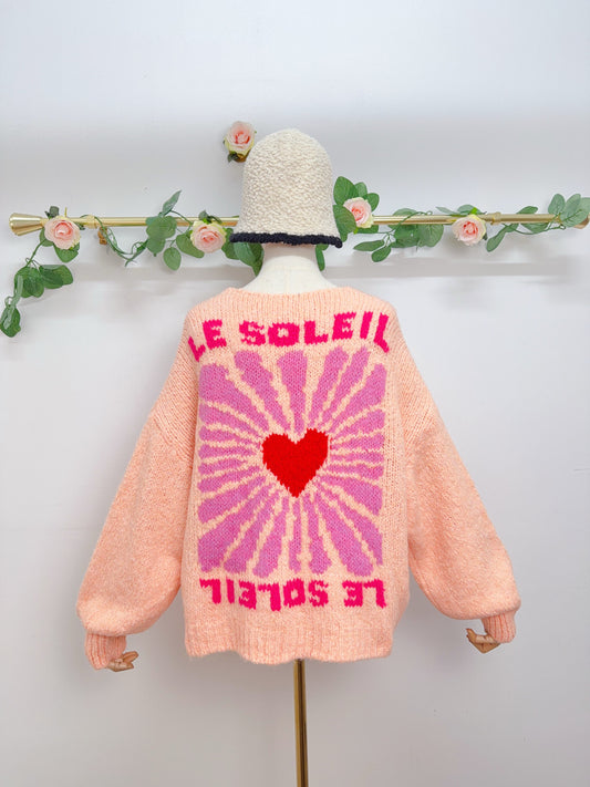 Gilet Soso abricot