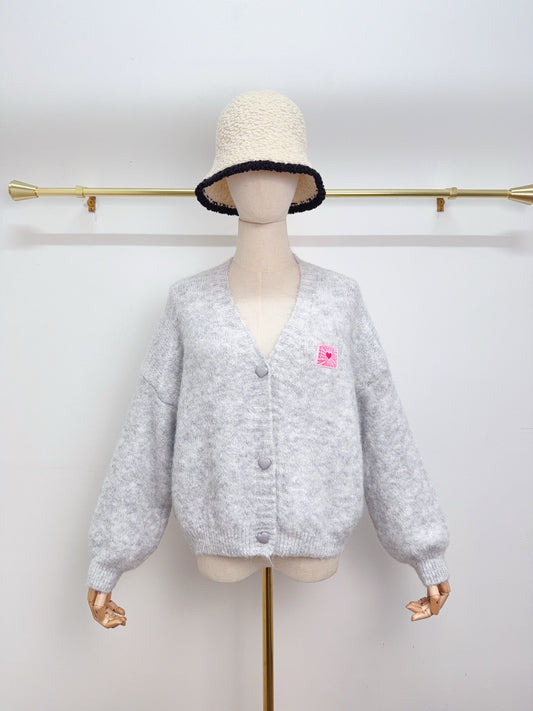 Gilet Soso mini gris